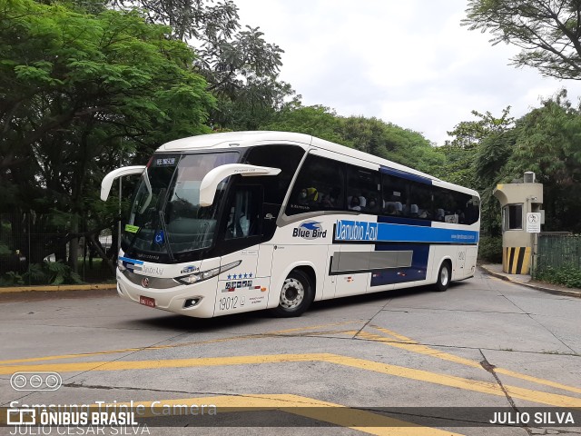 VIDA - Viação Danúbio Azul 19012 na cidade de São Paulo, São Paulo, Brasil, por JULIO SILVA. Número da foto: #9708500.