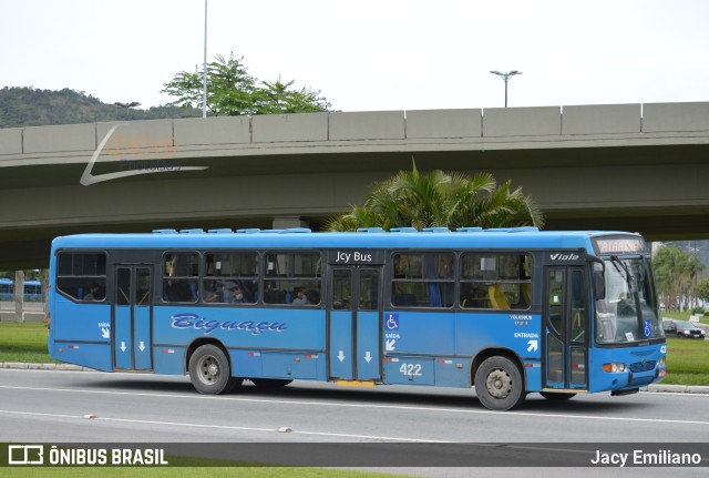 Biguaçu Transportes Coletivos Administração e Participação 422 na cidade de Florianópolis, Santa Catarina, Brasil, por Jacy Emiliano. ID da foto: 9708666.