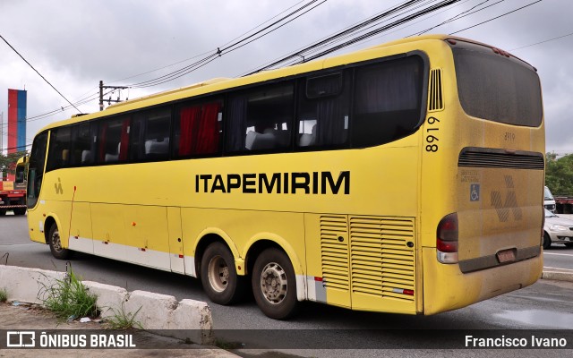 Viação Itapemirim 8919 na cidade de São Paulo, São Paulo, Brasil, por Francisco Ivano. Número da foto: #9708231.