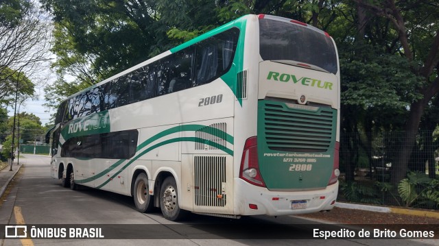 Rovetur Turismo 2800 na cidade de São Paulo, São Paulo, Brasil, por Espedito de Brito Gomes. Número da foto: #9709429.