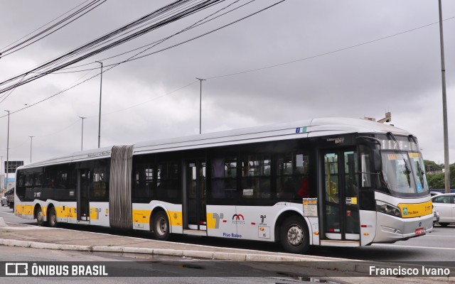 Viação Metrópole Paulista - Zona Leste 3 1117 na cidade de São Paulo, São Paulo, Brasil, por Francisco Ivano. Número da foto: #9709416.