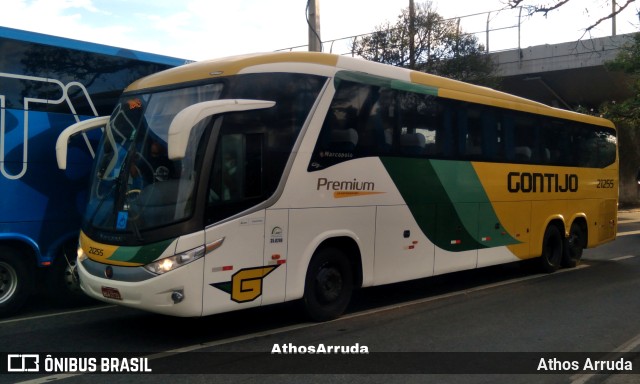 Empresa Gontijo de Transportes 21255 na cidade de Belo Horizonte, Minas Gerais, Brasil, por Athos Arruda. ID da foto: 9709889.