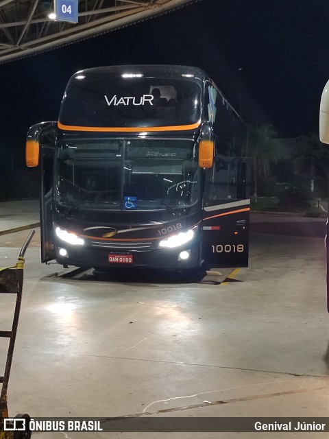 Viatur Transporte e Turismo 10018 na cidade de Campo Grande, Mato Grosso do Sul, Brasil, por Genival Júnior. Número da foto: #9710734.