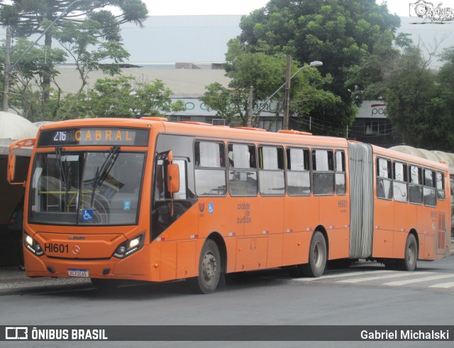 Auto Viação Redentor HI601 na cidade de Curitiba, Paraná, Brasil, por Gabriel Michalski. ID da foto: 9709145.