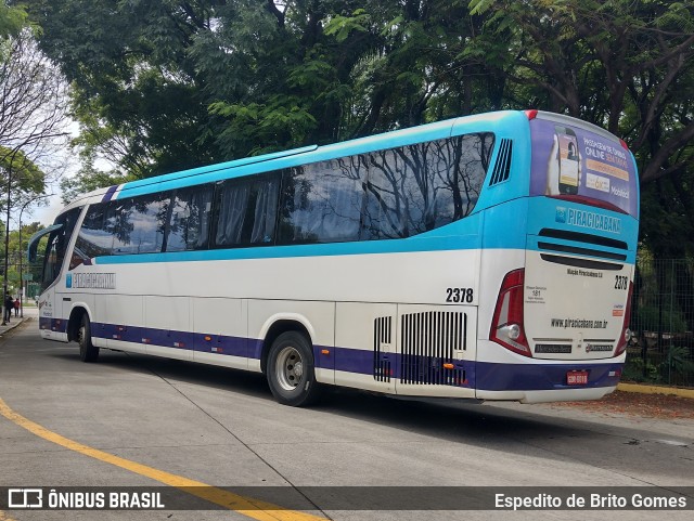 Viação Piracicabana 2378 na cidade de São Paulo, São Paulo, Brasil, por Espedito de Brito Gomes. Número da foto: #9709402.