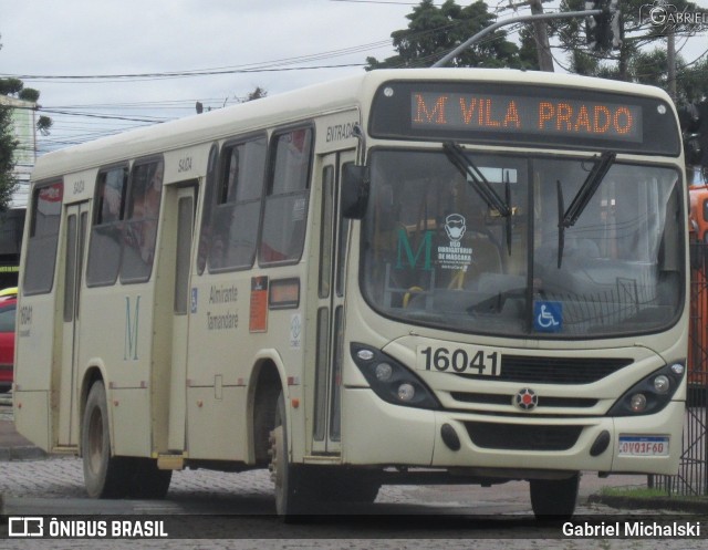 Viação Tamandaré 16041 na cidade de Curitiba, Paraná, Brasil, por Gabriel Michalski. ID da foto: 9709131.