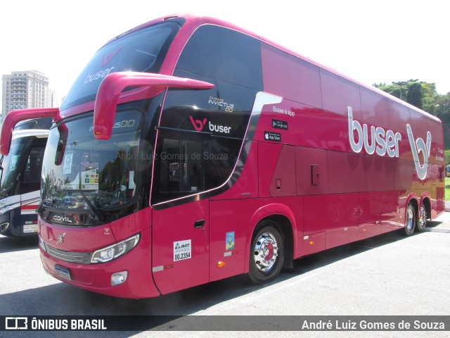 Buser Brasil Tecnologia 6H62 na cidade de São Paulo, São Paulo, Brasil, por André Luiz Gomes de Souza. ID da foto: 9708348.