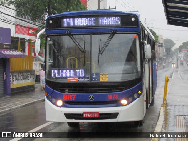 BR7 Mobilidade 1673 na cidade de São Bernardo do Campo, São Paulo, Brasil, por Gabriel Brunhara. Número da foto: #9709078.