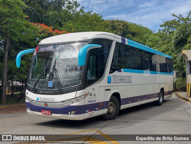 Viação Piracicabana 2378 na cidade de São Paulo, São Paulo, Brasil, por Espedito de Brito Gomes. Número da foto: #9709395.