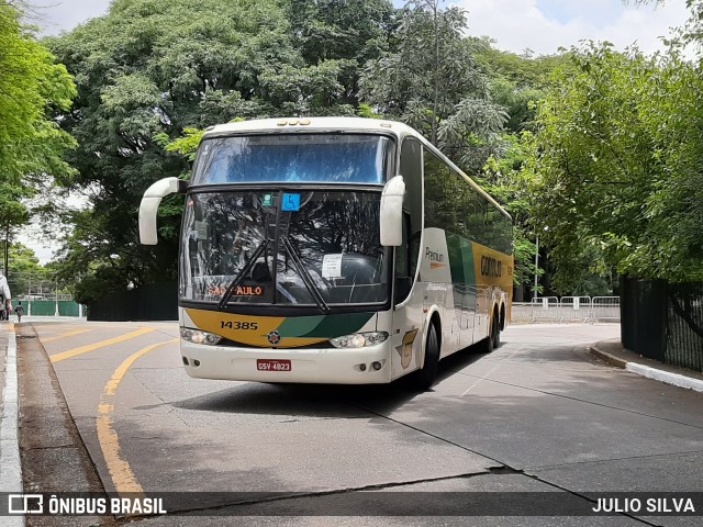 Empresa Gontijo de Transportes 14385 na cidade de São Paulo, São Paulo, Brasil, por JULIO SILVA. Número da foto: #9708534.
