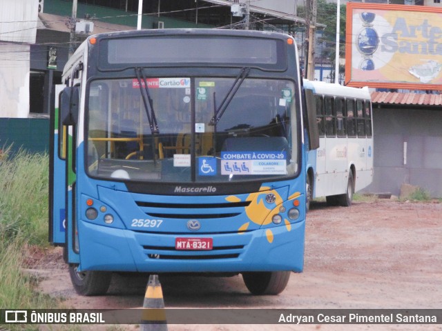 Viação Satélite 25297 na cidade de Cariacica, Espírito Santo, Brasil, por Adryan Cesar Pimentel Santana. ID da foto: 9623334.