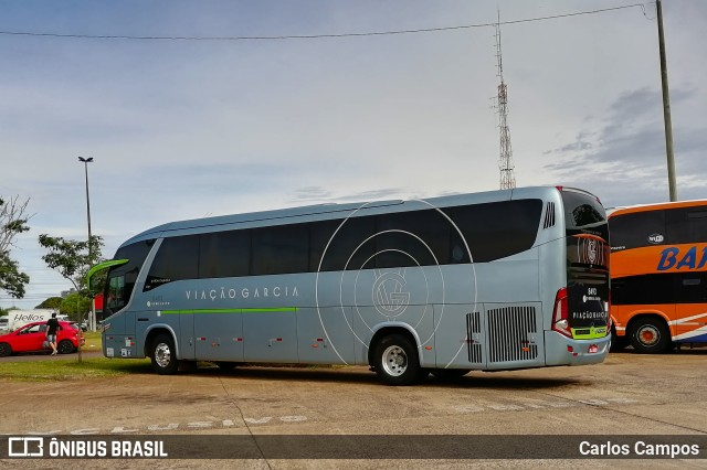 Viação Garcia 8493 na cidade de Cascavel, Paraná, Brasil, por Carlos Campos. ID da foto: 9622992.