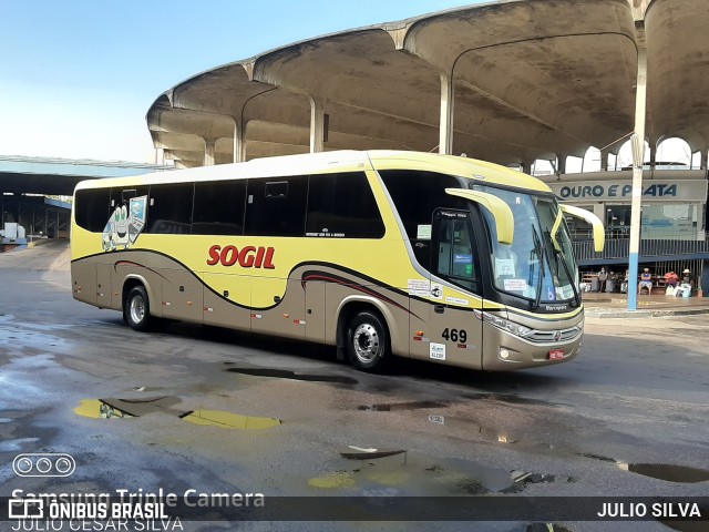 SOGIL - Sociedade de Ônibus Gigante Ltda. 469 na cidade de Porto Alegre, Rio Grande do Sul, Brasil, por JULIO SILVA. Número da foto: #9625987.