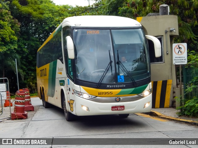 Empresa Gontijo de Transportes 18955 na cidade de São Paulo, São Paulo, Brasil, por Gabriel Leal. ID da foto: 9624948.