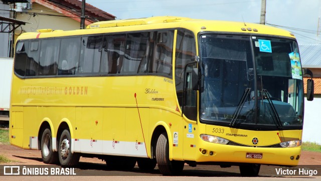 Viação Itapemirim 5033 na cidade de Santa Maria do Pará, Pará, Brasil, por Victor Hugo. ID da foto: 9626130.