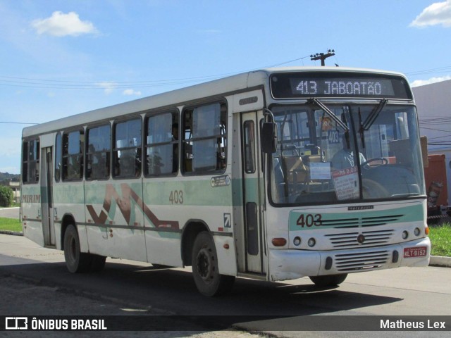 Viação Mirim 403 na cidade de Recife, Pernambuco, Brasil, por Matheus Lex. ID da foto: 9625446.