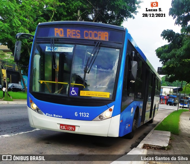 Viação Grajaú S.A. 6 1132 na cidade de São Paulo, São Paulo, Brasil, por Lucas Santos da Silva. Número da foto: #9622970.