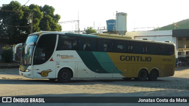 Empresa Gontijo de Transportes 14720 na cidade de Governador Valadares, Minas Gerais, Brasil, por Jonatas Costa da Mata. ID da foto: 9623787.