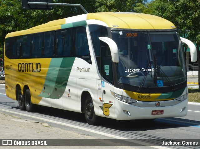 Empresa Gontijo de Transportes 18035 na cidade de Maceió, Alagoas, Brasil, por Jackson Gomes. Número da foto: #9623811.