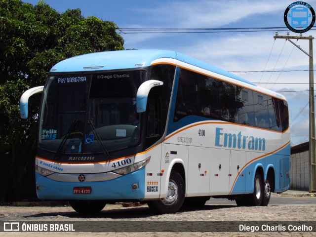 Emtram 4100 na cidade de Vitória da Conquista, Bahia, Brasil, por Diego Charlis Coelho. ID da foto: 9626348.