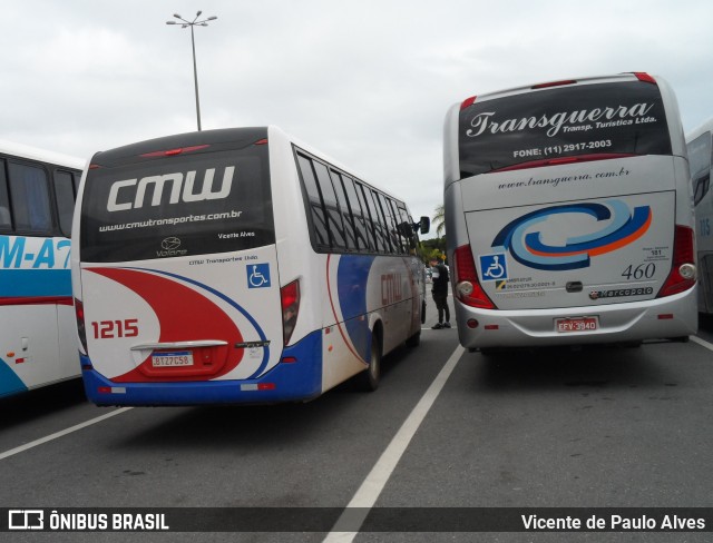CMW Transportes 1215 na cidade de Aparecida, São Paulo, Brasil, por Vicente de Paulo Alves. Número da foto: #9623293.