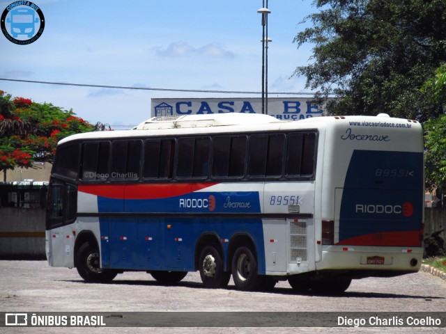 Viação Riodoce 89551 na cidade de Vitória da Conquista, Bahia, Brasil, por Diego Charlis Coelho. ID da foto: 9624565.