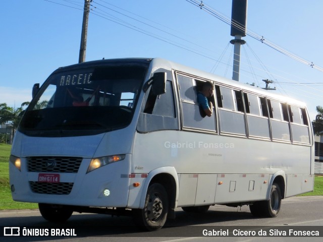 Sistema Complementar de Alagoas 6114 na cidade de Barra de São Miguel, Alagoas, Brasil, por Gabriel  Cícero da Silva Fonseca. Número da foto: #9623668.