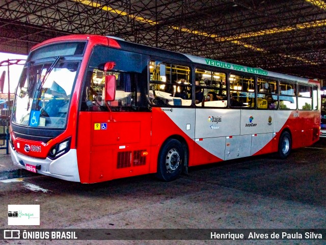 Itajaí Transportes Coletivos 2061 na cidade de Campinas, São Paulo, Brasil, por Henrique Alves de Paula Silva. ID da foto: 9626319.