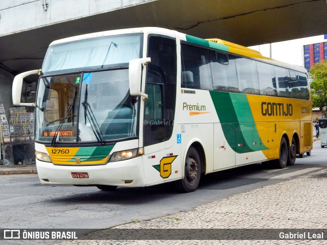 Empresa Gontijo de Transportes 12760 na cidade de São Paulo, São Paulo, Brasil, por Gabriel Leal. ID da foto: 9624843.