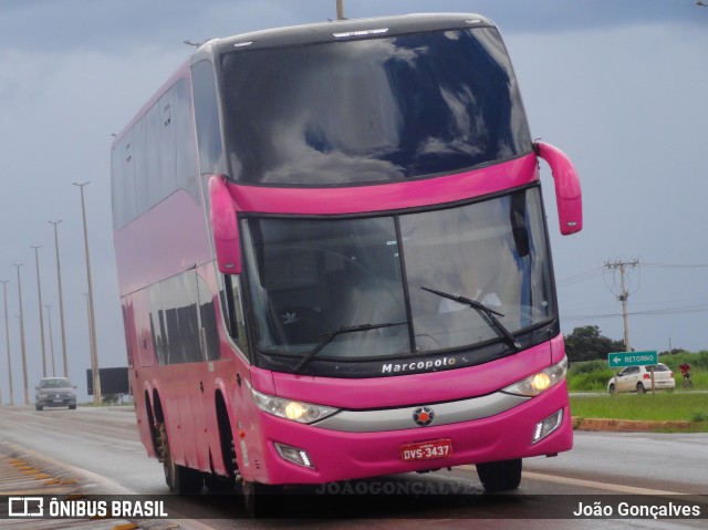 Ônibus Particulares 3437 na cidade de Luziânia, Goiás, Brasil, por João Gonçalves. Número da foto: #9625246.