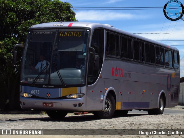 Rota Transportes Rodoviários 6075 na cidade de Vitória da Conquista, Bahia, Brasil, por Diego Charlis Coelho. ID da foto: 9626320.