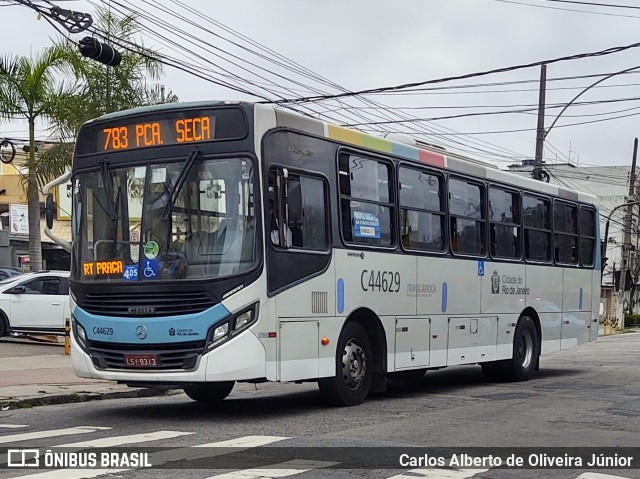 Auto Viação Três Amigos C44629 na cidade de Rio de Janeiro, Rio de Janeiro, Brasil, por Carlos Alberto de Oliveira Júnior. ID da foto: 9624496.