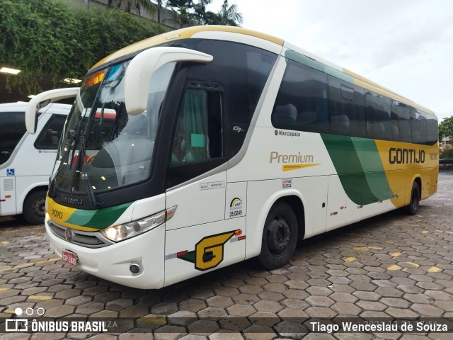 Empresa Gontijo de Transportes 7070 na cidade de Belo Horizonte, Minas Gerais, Brasil, por Tiago Wenceslau de Souza. ID da foto: 9625642.