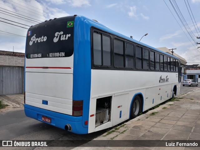 Preto Tur 4839 na cidade de Maceió, Alagoas, Brasil, por Luiz Fernando. ID da foto: 9624773.