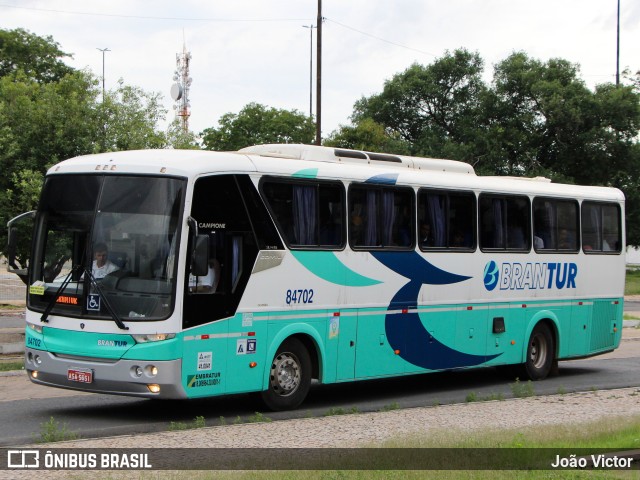 Brantur > Branbus > Viação Pato Branco 84702 na cidade de Teresina, Piauí, Brasil, por João Victor. ID da foto: 9629369.