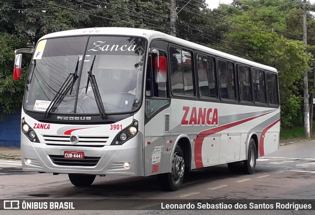 Zanca Transportes 3901 na cidade de Campinas, São Paulo, Brasil, por Leonardo Sebastiao dos Santos Rodrigues. Número da foto: #9626754.
