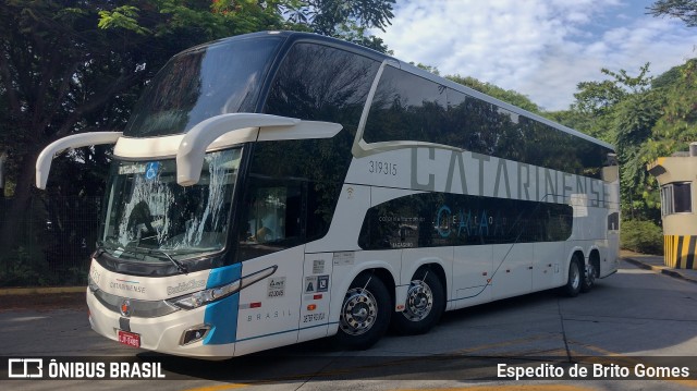 Auto Viação Catarinense 319315 na cidade de São Paulo, São Paulo, Brasil, por Espedito de Brito Gomes. Número da foto: #9626745.