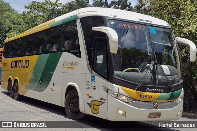 Empresa Gontijo de Transportes 18150 na cidade de São Paulo, São Paulo, Brasil, por Hariel Bernades. ID da foto: 9626808.