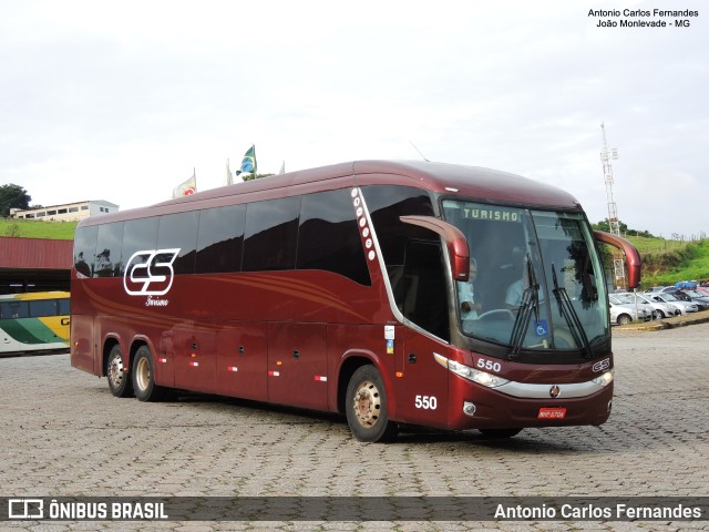 CS Turismo 550 na cidade de João Monlevade, Minas Gerais, Brasil, por Antonio Carlos Fernandes. Número da foto: #9627293.