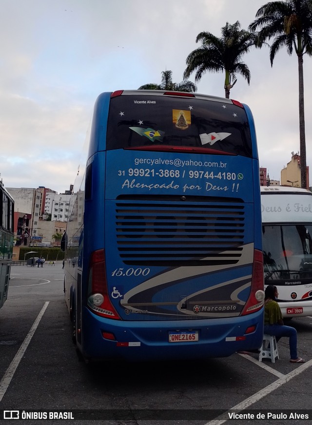 G.A. Tur Turismo e Fretamento 15000 na cidade de Aparecida, São Paulo, Brasil, por Vicente de Paulo Alves. Número da foto: #9627125.
