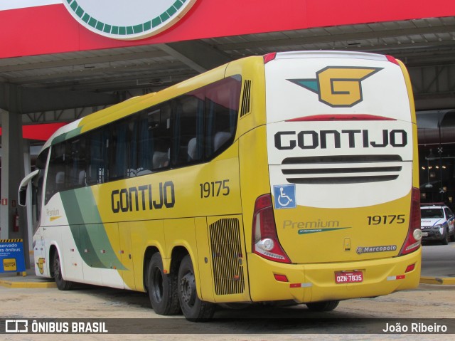 Empresa Gontijo de Transportes 19175 na cidade de Estiva, Minas Gerais, Brasil, por João Ribeiro . ID da foto: 9626814.