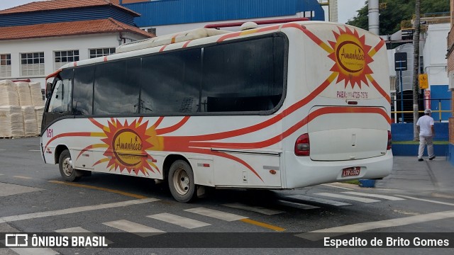 Amanhecer Transportes e Turismo 051 na cidade de Caieiras, São Paulo, Brasil, por Espedito de Brito Gomes. Número da foto: #9626694.