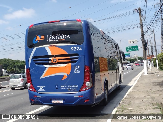 Transportes Jangada 9224 na cidade de São Paulo, São Paulo, Brasil, por Rafael Lopes de Oliveira. Número da foto: #9626912.
