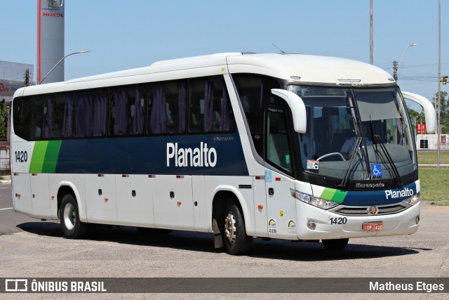 Planalto Transportes 1420 na cidade de Santa Cruz do Sul, Rio Grande do Sul, Brasil, por Matheus Etges. Número da foto: #9627831.