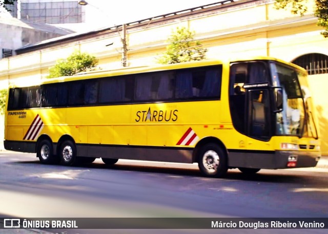 Viação Itapemirim 44801 na cidade de Rio de Janeiro, Rio de Janeiro, Brasil, por Márcio Douglas Ribeiro Venino. Número da foto: #9628907.