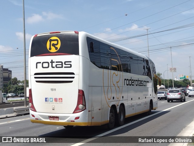 RodeRotas - Rotas de Viação do Triângulo 1511 na cidade de São Paulo, São Paulo, Brasil, por Rafael Lopes de Oliveira. ID da foto: 9626889.