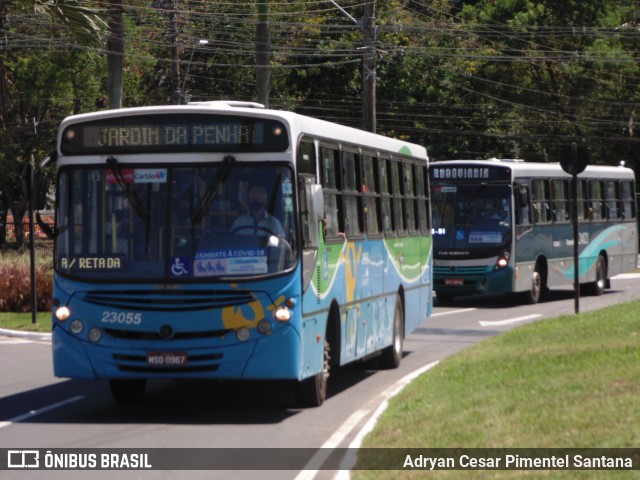 Viação Grande Vitória 23055 na cidade de Vitória, Espírito Santo, Brasil, por Adryan Cesar Pimentel Santana. ID da foto: 9632222.