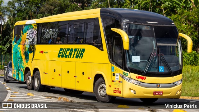 Eucatur - Empresa União Cascavel de Transportes e Turismo 5029 na cidade de Joinville, Santa Catarina, Brasil, por Vinicius Petris. ID da foto: 9631662.