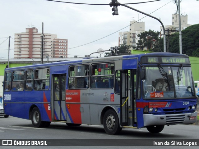 Viação Imigrantes 3180 na cidade de Diadema, São Paulo, Brasil, por Ivan da Silva Lopes. ID da foto: 9632102.