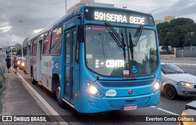 Nova Transporte 22300 na cidade de Cariacica, Espírito Santo, Brasil, por Everton Costa Goltara. ID da foto: 9630742.